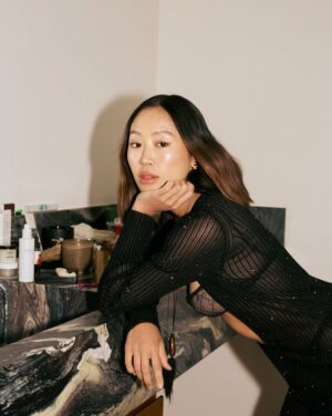 Aimee Song Instagram - First time going out all dolled up since I had a baby so imma bout to spam your feed 🖤🖤