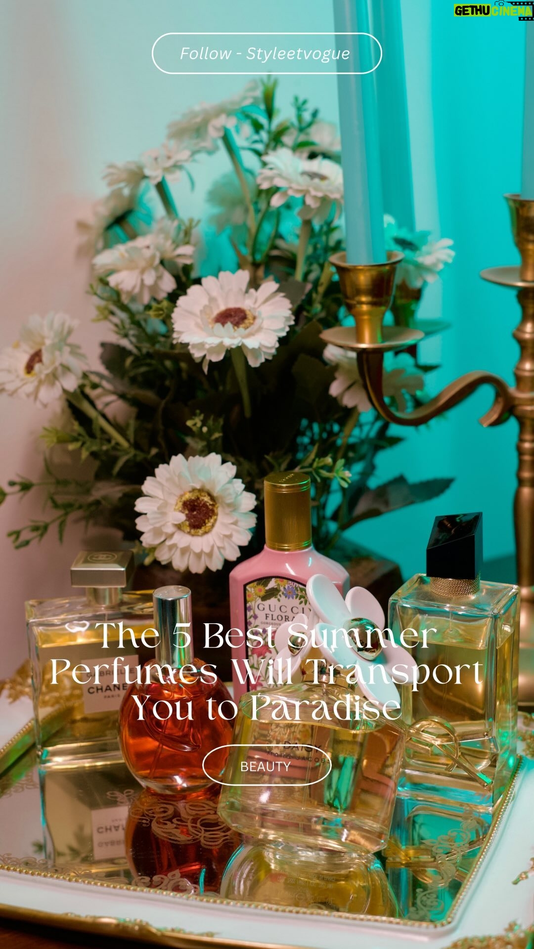 Aisha Mahdi - 80.1K Likes - ✨// Summer is all about bright colors, fresh scents, and feeling luxurious. What better way to feel luxurious than with the perfect perfume? 💖💫 Here are five dreamy perfumes that are perfect for the summer season.
1. Gucci Flora Gorgeous Gardenia
2. Marc Jacobs Daisy
3. Chanel Gabrielle
4. Yves Saint Laurent Libre
5. Chloe Lagerfeld Eau de Toilette
These five perfumes are perfect for the summer season. From sweet floral scents to classic fragrances, there's something for everyone. 😊🌻
#SummerPerfumes #LuxuryScents #FeelingFabulous