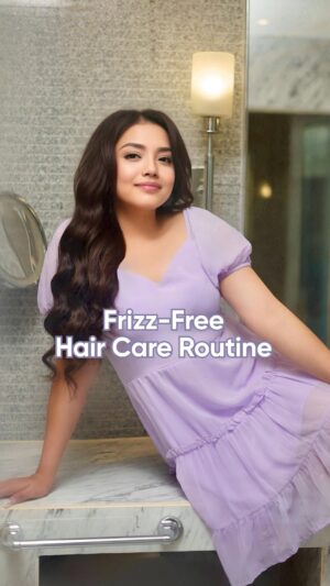 Aisha Mahdi Instagram - ✨// Get ready to say farewell to frizz and welcome flawless locks! 🌿 The amazing formula from @lovebeautyandplanet_in works wonders on your hair, banishing frizz and leaving you with fabulous hair every single day. 
I’ve been using their Argan Oil & Lavender Anti-Frizz Shampoo & Conditioner, and let me tell you, it’s a complete game-changer! The Argan oil works its magic on frizz, while the lavender leaves my hair smelling delightful. 
If you haven’t tried this range yet, you’re definitely missing out. Treat yourself today!

#AD #nofrizz #lovebeautyandplanet #frizzfreehair #naturalhaircare #ArganOil #Lavender #NaturalHair #Haircare #Haircareproducts
@lovebeautyandplanet_in