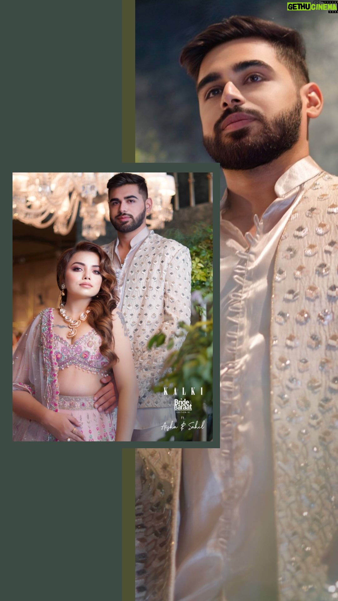 Aisha Mahdi - 42K Likes - Collaboration
💫// I’m in love with these elegant & newest collection from @kalkifashion
@viewflicksstoires and I are ready to bring in this wedding season with #kalkifashion outfits and I can’t stop obsessing over this beautiful pastel pink lehenga.
Such a beautiful & elegant masterpieces on your way to add in your wardrobe and make it more glamorous.
Also love the oyster jacket suit on @viewflicksstoires ! Such a versatile look in his wardrobe that he can wear for any wedding.
Check out your perfect picks for this season from @kalkifashion
Also, I had paired this gorgeous Polki necklace from @paldzigns.jewel , Trust me this beautiful piece of Polki necklace is perfect to make a statement appearance.
#Collaboration #KalkiFashion
