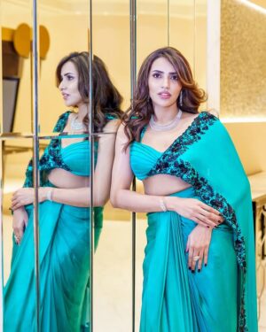 Akshara Gowda Instagram - You see the GRACE but not the GRIT.
The peace but not the process.
The success but not the struggle.
The strength but not the story.
The smile but not the scare 🥰❤️ - @vexking 

Styled by @styledbyanitapriya 

Makeup and hair 💄 by team @borabaythesalon 
@_.priya.8195._ 

Designer 👗@issadesignerstudio 

Jewellary 💎 @jewellerybymeghana 

PC by 📸 @paulnicodemus

 #aksharagowda #stylishtamilachi #aksharagowdabikki #stylishtamizhachi 
#mumbai #hyderabad #timesfood #timesfoodawards #mother #motherhood #motherenergy