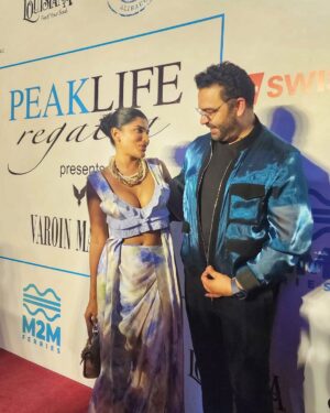 Akshaya Shetty Instagram - An exciting evening by the sea with @peaklife_magazine in Alibaug. 
Was dressed to impress in ‘summer chic’ outfit by @richasinghdesign 

Powered by @flyswiss @explore.louisiana 
Fashionshow at the Alibaug jetty with Chic collection by @varoinmarwah 
Thank you to our host @riaangeorge

Was a delight to watch @kingofclubsin & @maliniagarwal walk the ramp ❤️🧿