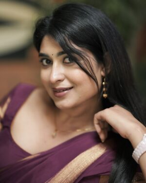 Akshita Bopaiah Instagram - 🌸❤️🌸

MUA & styling ; myself 🫠😛
Clicks: @chanduu__17 

#sareelove❤️ #traditional #vibing #akshithabopaiah #southindian #actress