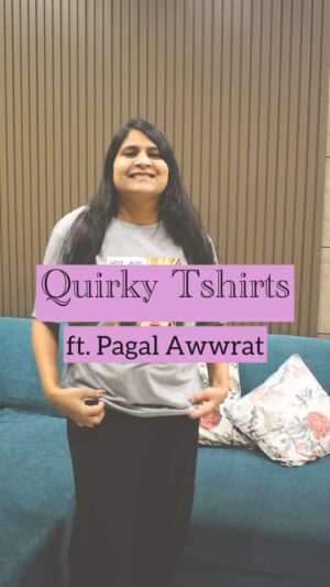 Akshya Digital Diaries Instagram - Quirky tshirts from @pagalawwrat 🌸
.
These tshirts have been saviour in pregnancy and post pregnancy. Have a look at these quirky yet comfy tshirts. 🌸

#tshirts #quirky #mom #mommy #pregnancy