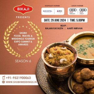 Akshya Digital Diaries Instagram - Get ready for this food & travel expo summit & awards by @shubhweddingsmagazine 🌸🏆
.
#awards #awardshow #awardseason #awardwinning #awardsjaipur #jaipur #jaipurblog #jaipurblogger
