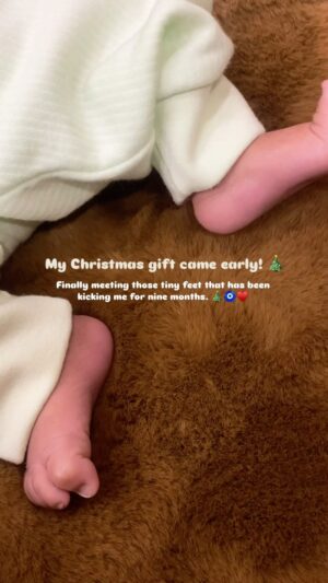 Akshya Digital Diaries Instagram - Christmas gift 2024 🎄🧿🦶
.
#mom #momblog #momlife #momblogger #momboss #babyboss #momsofinstagram #son #momandson #momlifebelike #instamom #instamother #christmas #christmasdecor #christmastime #christmasgift