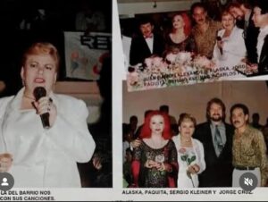 Alaska Instagram - Desde México llega la triste noticia de la muerte de dos diosas y referentes a las que tuve la suerte de conocer. Yolanda Montes “Tongolele” y Paquita la del Barrio. Antes de que la palabra empoderamiento se usara, a ellas no les hizo falta.
Foto 1 : con Tongolele en México.
Foto 2 : con Paquita y Jorge Cruz.
Foto 3 : Tongolele y Paquita juntas en un acto.
Fotos 4-5-6-7 Tongolele 
Fotos 8-9-10 Paquita la del Barrio.
Descansen el Paz y gracias por tanto.
Gracias por avisar @fangoticosmx @sr_gara