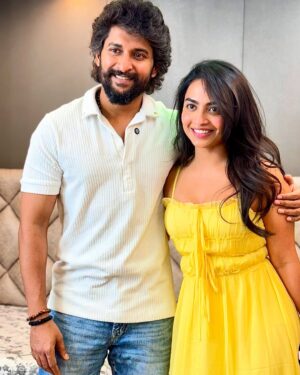 Alekhya Harika Instagram - 2022 lo “ Meet Cute” ani series , nani garu produce chesina series , ah series lo chinna character chesa 
Nani garini kalvadam edi na second time , he remembered and addressed me by that small character I played 
Left me with Happy tears 🥹 and he has been an unknown strength and just his Aura gives such a confidence to a person 

Truly “ Lots of Love “ to an amazing human being and incredible actor ❤️🧿

And can’t wait to watch HIT-3 on May 1st