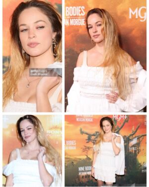 Alexis Knapp Instagram - Nine Bodies In A Mexican Morgue was a wondrrrous immediate welcoming back to LA after being in the bay for 2 weeks. An amazing show all around, excited for all episodes to air… MANAÑA! March 2nd on @mgmplus 
#NineBodies but I hugged around 30 of em. 
🫶💋 @nicolaparish 🌸💕🌸💕🌸💕
