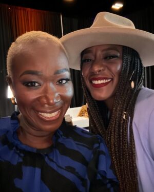 Alicia Garza Instagram - We’ve seen this story before — Black women ousted for telling the whole entire truth, unabashedly. @joyannreid your legacy is undisturbed — you are brilliant, you are deeply kind, and you are our she-ro. We got your front back and sides. Ain’t a cab in NYC I’ve ever been in that doesn’t love the shit outta you and that is the vibe we on forever. @msnbc lost me today when they cut you. We don’t play about our sis. At allllll. Whatever you on next sissy we out here for you. Onwards and upwards sis!