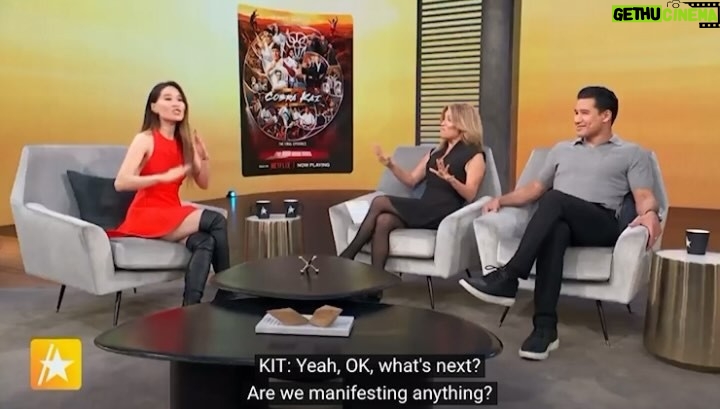 Alicia Hannah - 15.5K Likes - Tried to start a karate war, admitted to some minor wardrobe pilfering and threw gen x under the bus on @accesshollywood 🤣 thanks for having me @mariolopez @kithoover 🤸🏻♀️