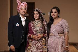 Alisha Rajput Instagram - 1 month completed lots of memories to share 🩵🩵

#rosha #shadi #marriage