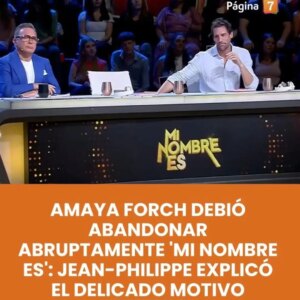 Amaya Forch Instagram - Me dieron unos sulmenaches, colaccccseeee y quedé media turuleca. Pero las chiquillas del canal me atendieron y cuidaron hasta que se me pasó todo ! 
A veces el cuerpo manda y este cuerpo pide un poco de descanso. Gracias a todos quienes me han escrito. Recibo ese cariño como un regaloneo. Ya estoy mejor, me quedaré tranquila hoy para mañana volver con toda la energía y alegría de siempre a compartir con ustedes. 
Y es que Mi Nombre Es está infartante !!! 🤭
Igual que ternura la foto de mis compañeritos con puchero ante la silla vacía. 🫶
Suerte hoy a los competidores. Están todos en un nivel increíble. A brillar !
