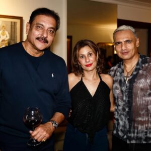 Amrita Raichand Instagram - Was such a pleasure to host the Maharani of Baroda; the lovely @radhikaraje along with some of my very special and distinguished guests for a memorable dinner at our home… It was an evening filled with flavors, stories and warmth. Grateful for the company, the conversations and the shared love for fine food and culture… ❤️#amritaraichand #chefandbeyond #hostedwithlove #asrworld