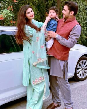 Anam Goher Instagram - Bakra Eid Mubarak from us to you ! 🫶🏻🐐🤍 

#MyBoys #bakraeid #eidmubarak 

👗 @amiradnanofficial 
 . @republicwomenswear 
. @mariabofficial