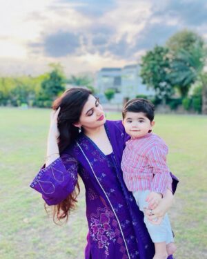 Anam Goher Instagram - Bakra Eid Mubarak from us to you ! 🫶🏻🐐🤍 

#MyBoys #bakraeid #eidmubarak 

👗 @amiradnanofficial 
 . @republicwomenswear 
. @mariabofficial