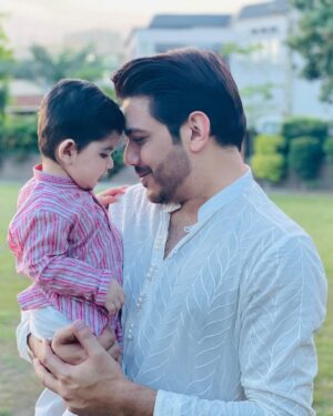 Anam Goher Instagram - Bakra Eid Mubarak from us to you ! 🫶🏻🐐🤍 

#MyBoys #bakraeid #eidmubarak 

👗 @amiradnanofficial 
 . @republicwomenswear 
. @mariabofficial