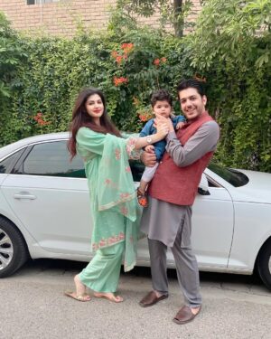 Anam Goher Instagram - Bakra Eid Mubarak from us to you ! 🫶🏻🐐🤍 

#MyBoys #bakraeid #eidmubarak 

👗 @amiradnanofficial 
 . @republicwomenswear 
. @mariabofficial