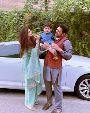 Anam Goher Instagram - Bakra Eid Mubarak from us to you ! 🫶🏻🐐🤍 

#MyBoys #bakraeid #eidmubarak 

👗 @amiradnanofficial 
 . @republicwomenswear 
. @mariabofficial