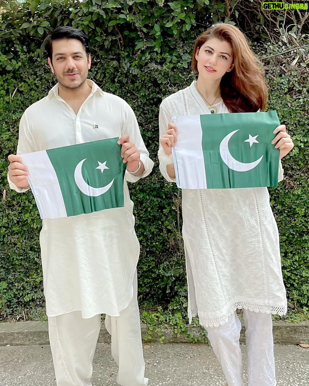 Anam Goher - 26K Likes - Happy Independence Day Pakistan, from Us to You 🇵🇰💚
#AzaadiMubarik #IndependenceDay #PakistanyouareLOVE @gohermumtazofficial @anamgoherofficial