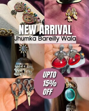 Anamica Kadamb Instagram - ✨ Jhumka Bareilly Wala – A Collection That Speaks Tradition with a Modern Twist! ✨

Celebrate Women’s Day with elegance and grace—shop our stunning jewellery collection and get up to 15% OFF! ✨💃

Embrace your shine, because every queen deserves her crown! 👑💖 (Link is in bio)

#JhumkaBareillyWala #AainaaJewelry #WomensDaySpecial #OxidizedJewelry #TimelessElegance#jewelry#jhumkas
#jhumkis #jhumkiearrings