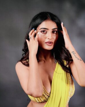 Ananya Nagalla Instagram - Happy holi guys❤️

Photography: @santosh_untitled 
Stylist:  @vinnu_baby9 
MUA:  @lakshmi_makeupartistry 
Jewellery:  @the_jewel_gallery 
Outfit:  @neerusindia 

#ananyanagalla