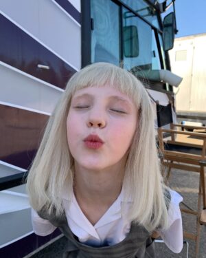 Anastasia Russo Instagram - mini Anastasia 🫂✨
