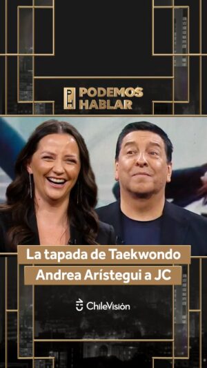Andrea Aristegui Instagram - ¡PERIODISTA, MAMÁ Y CINTURÓN NEGRO! ✨🥋

👉 Andrea Arístegui puso a prueba sus habilidades en las artes marciales con una certera patada a su compañero en el matinal Contigo en la Mañana, JC Rodríguez.

#PodemosHablarCHV