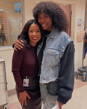 Angel Parker Instagram - Luna is back on @therookieabc tonight directed by ICON @tasha4realsmith and keeping her side-eye on things at the hospital. DO NOT LIE TO LUNA! Or anyone really :)