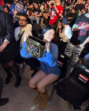 Anna Pepe Instagram - grazie mi sono divertita troppooooo😍 @wwe