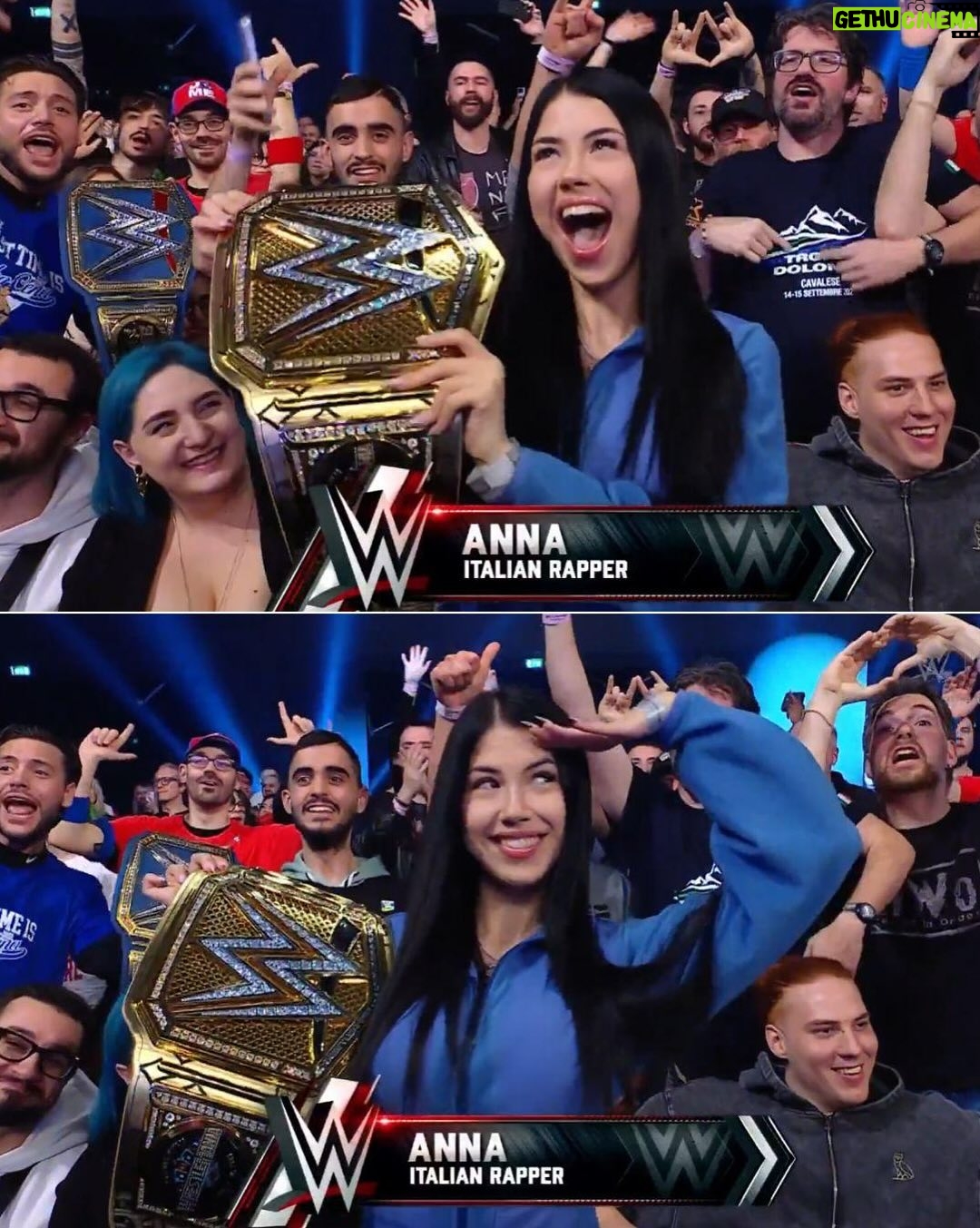 Anna Pepe - 461.8K Likes - grazie mi sono divertita troppooooo😍 @wwe