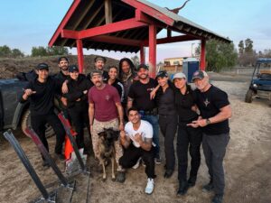 Annie Ilonzeh Instagram - S.W.A.T. Range Day w @methodendeavors & Riot, when u go to a class u might be new…but when u leave your FAMILY…..& some knowledge has been absorbed also..😎🔥💥🍻
