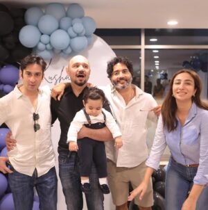 Anoushey Ashraf Instagram - A month to remember, the month of November!! ♥️♥️
With some of my absolute faves in this world. Ya’ll make my world a happy, shiny place. Bless you!! 

#work #travel #music #sindh #riyadh #karachi #hugs #love

1. A one in a million chance meeting with my dearest bro in law as we crossed over in Riyadh for a day @mr.alisyed 
2. On stage the day we clocked in 150k people at @riyadhseason 
3. Kadus by Wella comes to Pak! 
4. Old skool Homeboys. My family! 
5. These boys! Love each of them to bits and this pic describes our association best, chaotic! 🤣🤣
6. Cuddles and hugssssss… ♥️♥️♥️ 
7.  Pyaray! 
8. Spiritual Sisters ♥️
9. Hyderabad 
10. The best drummer in Pakistan!! @aahadnayaniofficial 
11. Lucaaaaaa! 
12. Ohhhh Sanam, I love you so! 
13. Babooooo! The light of my life ♥️
14. Always grateful for work 
15. Larkano jo billi 
16. With cute boy and cuteeeee boys momma! 
17. Superstar Adakaars 
18. History! 
19. Jaleeeeeeeeeel sir and his homies. 
20. @hakuna_matata_voyage and their crazy, wholesome voyage!