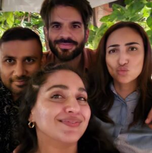 Anoushey Ashraf Instagram - A month to remember, the month of November!! ♥️♥️
With some of my absolute faves in this world. Ya’ll make my world a happy, shiny place. Bless you!! 

#work #travel #music #sindh #riyadh #karachi #hugs #love

1. A one in a million chance meeting with my dearest bro in law as we crossed over in Riyadh for a day @mr.alisyed 
2. On stage the day we clocked in 150k people at @riyadhseason 
3. Kadus by Wella comes to Pak! 
4. Old skool Homeboys. My family! 
5. These boys! Love each of them to bits and this pic describes our association best, chaotic! 🤣🤣
6. Cuddles and hugssssss… ♥️♥️♥️ 
7.  Pyaray! 
8. Spiritual Sisters ♥️
9. Hyderabad 
10. The best drummer in Pakistan!! @aahadnayaniofficial 
11. Lucaaaaaa! 
12. Ohhhh Sanam, I love you so! 
13. Babooooo! The light of my life ♥️
14. Always grateful for work 
15. Larkano jo billi 
16. With cute boy and cuteeeee boys momma! 
17. Superstar Adakaars 
18. History! 
19. Jaleeeeeeeeeel sir and his homies. 
20. @hakuna_matata_voyage and their crazy, wholesome voyage!