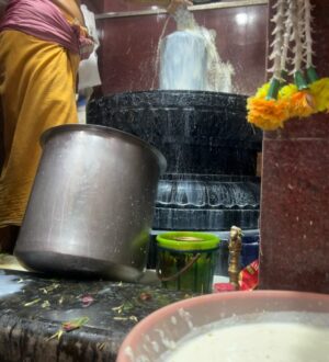 Anshita Akbarsha Instagram - Om Namah Shivaya! May Shiva’s power remove all obstacles from your path! 🔱
#omnamahshivaya 
.
.
#shivaratri #temple #shiva