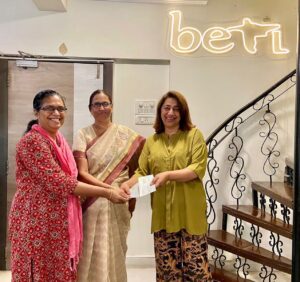 Anu Ranjan Instagram - BETI thanks you for all your kind generosity, support.. Our school principals who educating our girls 🙏🏻
 #bewithbeti