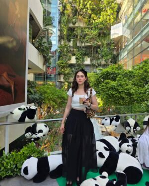 Araya A. Hargate Instagram - 🐼🤍🖤🍙