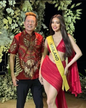 Arayha Suparurk Instagram - อดัมแอนด์อีฟฝากโก้มาบอกว่าปีนี้ #MGI2022 is 🇹🇭👑 @fa_engfa8