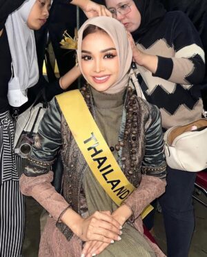 Arayha Suparurk Instagram - วันนี้ซ้อมรับมงไปก่อนนะคะคุณอิงๆ วันจริงค่อยมง The Winner👑🇹🇭จบ @fa_engfa8