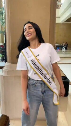 Arayha Suparurk Instagram - เค้าเริ่มเก็บตัวละนะ รู้ยังสาว
#MissGrandThailand 
#MissGrandInternational 
บันทึกภาพ : @pinkliner_mafia (แม่แหลกขูก)