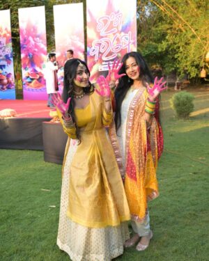Archita Sahu Instagram - Holi vibes with the beautiful @architasahuofficial  Colors, laughter, and memories! We had a blast at the OTV celebrations event #HoliFun  OTV celebrations event was a blast! Thanks for having us,

Sending love 🫰and best wishes to the beautiful talented #archita all the best for her new Odia film! #boubuttubhuta , May it be a huge success" 

#Debjani #DebjaniOdiaActressGlamour #DebjaniActress #archita #Architadebjani #Architadebjaniholipics #holipicsodia #odisha #2025 #celebrity #style #lovehumanity❤️ #grounded #personality #actresssupport #respect #otv #tarang #tarangcineproductions