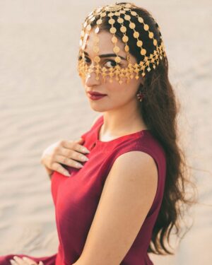 Areej Chaudhary Instagram - Feeling Regal in this beautiful Pakistani Dress 👗 

Stunning Creation by @rangeenofficialstore

Photography by @ar.snapshotsweddings