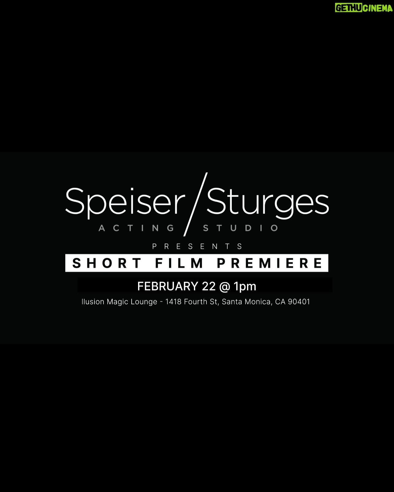 Ariel D. King - 207 Likes - We are SO excited for our Short Film Screening this Saturday! π€©
We still have a *few* tickets left, grab yours at the link in our bio! We are expected to sell out so reserve your tickets ASAP!
Date: THIS Saturday, February 22nd
Time: 1pm
Place: @illusionmagiclounge
Films by our Speiser/Sturges Short Film Competition winners:
@rodozuniga
@arieldking
@catviger
Q&A with filmmakers will follow the screenings.
PLEASE NOTE: this event was rescheduled from our January date. If you had tickets to that date, you will need to re-register for our new date.
We hope to see you there!
#filmnight #filmscreening #filmpremiere