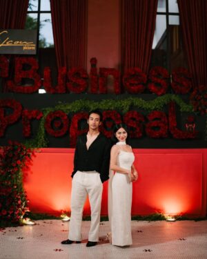 Ariel Tatum Instagram - Last night's gala dinner with the media for A Business Proposal film, in @stellarissa. 

6 Februari 2025 di bioskop! 🫶🏻

📸: @snap.nuel 

#ABusinessProposal