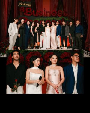 Ariel Tatum Instagram - Last night's gala dinner with the media for A Business Proposal film, in @stellarissa. 

6 Februari 2025 di bioskop! 🫶🏻

📸: @snap.nuel 

#ABusinessProposal