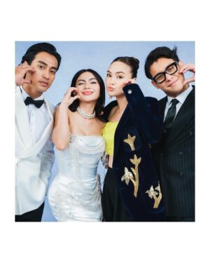 Ariel Tatum Instagram - Some of my favorite bits from Friday. Surrounded by (almost) all of my loved ones.

A Business Proposal in theaters February 6th! 🤍

In @stellarissa @mahija.official 
Make up by @andychunmakeup 
Hair by @kieferlippens 
Captured by @armanfebryan 

@falconpictures_ 
#ABusinessProposal