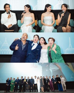 Ariel Tatum Instagram - Some of my favorite bits from Friday. Surrounded by (almost) all of my loved ones.

A Business Proposal in theaters February 6th! 🤍

In @stellarissa @mahija.official 
Make up by @andychunmakeup 
Hair by @kieferlippens 
Captured by @armanfebryan 

@falconpictures_ 
#ABusinessProposal