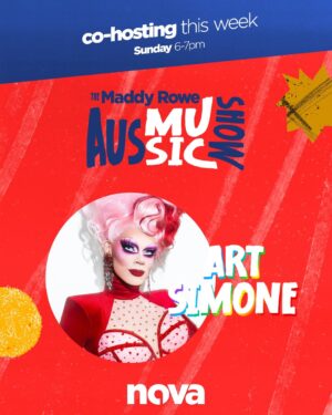 Art Simone Instagram - SERVING BIG CAMP SILLINESS THIS WEEKEND WITH THE FABULOUS @rtist_ ACROSS AUSTRALIA ON NOVA 🌈🌈🌈🌈🌈🌈🌈🌈🌈 SHANTAY YOU STAY !!!