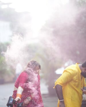 Arti Singh Instagram - Hamari pehli holi ❤️