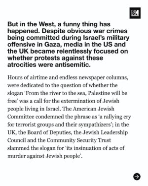 Ash Sarkar Instagram - In an exclusive extract from her new book, Minority Rule, Ash Sarkar explains how Israel’s advocates weaponised the lived experience of Jewish people to obscure a genocidal war in Gaza.
